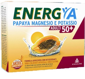 ENERGYA PAPAYA MAGNESIO POTASSIO 50+ 14 BUSTINE - pharmaonline24.it