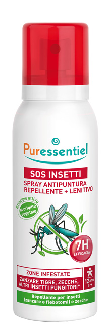 PURESSENTIEL SPRAY ANTIPUNTURA SOS INSETTI PMC 75 ML - pharmaonline24.it