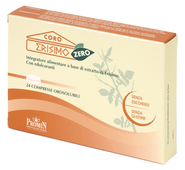 CORO ERISIMO ZERO 24 COMPRESSE OROSOLUBILI - pharmaonline24.it