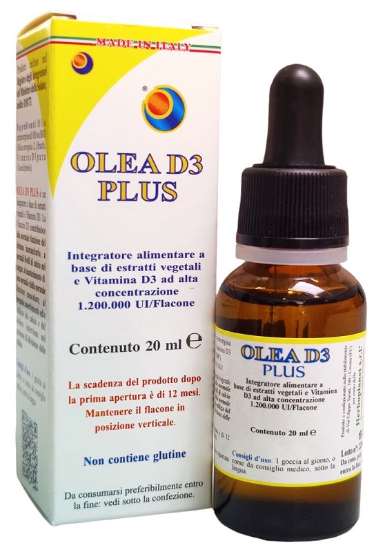 OLEA D3 PLUS GOCCE 20 ML - pharmaonline24.it