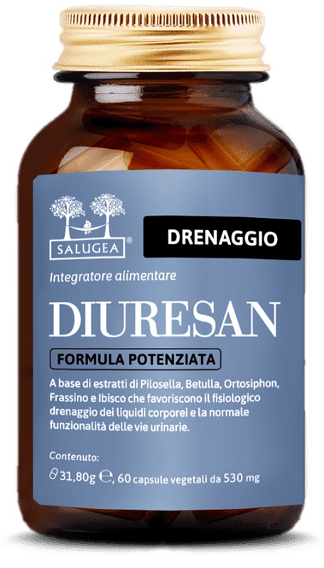 SALUGEA DIURESAN FORMULA POTENZIATA 60 CAPSULE - pharmaonline24.it