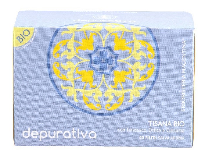 TISANA DEPURATIVA BIO 20 FILTRI - pharmaonline24.it