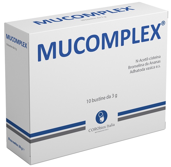 MUCOMPLEX 10 BUSTINE DA 3 G - pharmaonline24.it