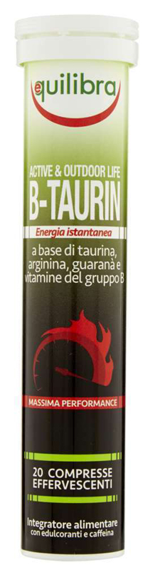 B TAURIN 20 COMPRESSE EFFERVESCENTI - pharmaonline24.it