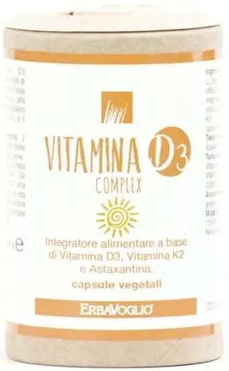VITAMINA D3 COMPLEX 60 CAPSULE - pharmaonline24.it