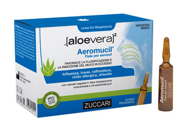 ALOEVERA2 AEROMUCIL 10 FIALE 5 ML - pharmaonline24.it