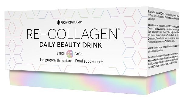 RE-COLLAGEN DAILY BEAUTY DRINK 20 STICK PACK X 12 ML - pharmaonline24.it