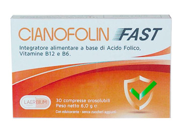 CIANOFOLIN FAST 30 COMPRESSE SUBLINGUALE - pharmaonline24.it