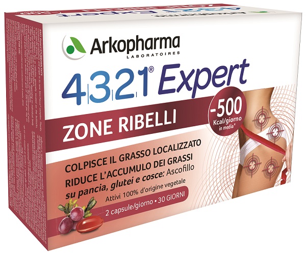 4321 EXPERT ZONE RIBELLI 60 CAPSULE - pharmaonline24.it