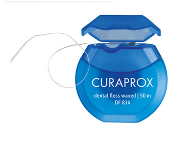 CURAPROX DF 834 DENTAL FLOSS WAXED 50 METRI - pharmaonline24.it