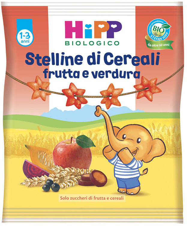 HIPP BIO STELLINE FRUTTA VERDURA 30 G - pharmaonline24.it