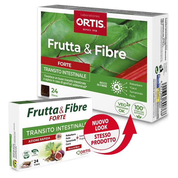 FRUTTA & FIBRE FORTE 24 CUBETTI - pharmaonline24.it