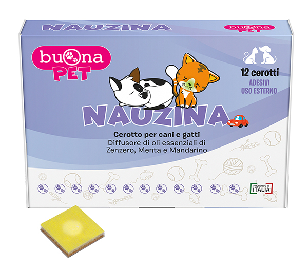 NAUZINA CEROTTO DIFFUSORE CANI GATTI 12 PEZZI - pharmaonline24.it