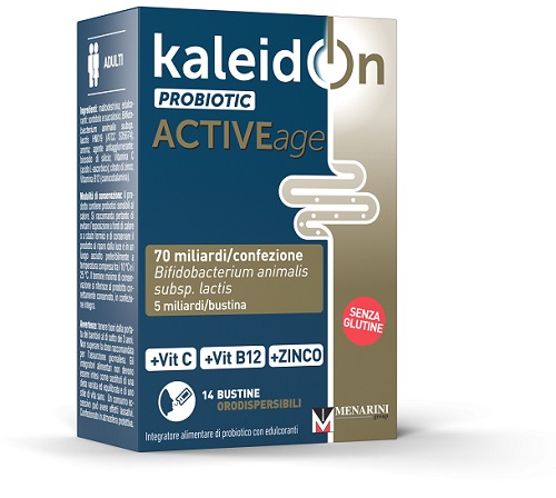 KALEIDON PROBIOTIC ACTIVE AGE 14 BUSTINE - pharmaonline24.it