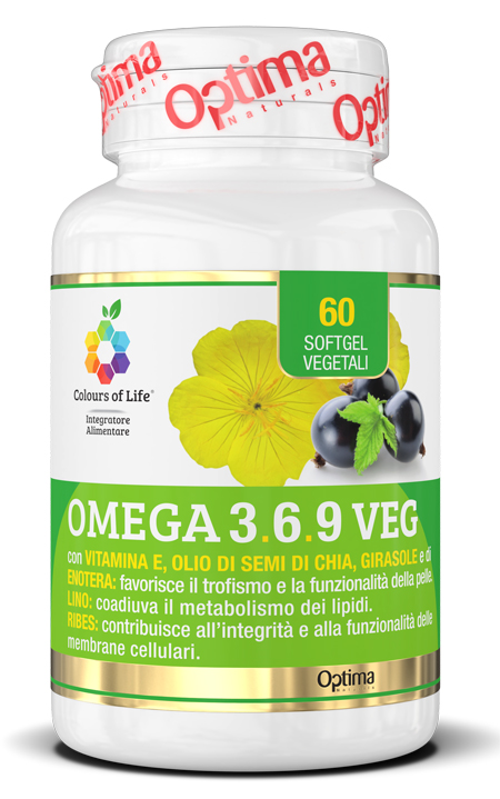 COLOURS OF LIFE OMEGA 3-6-9 VEG 60 SOFT GEL - pharmaonline24.it