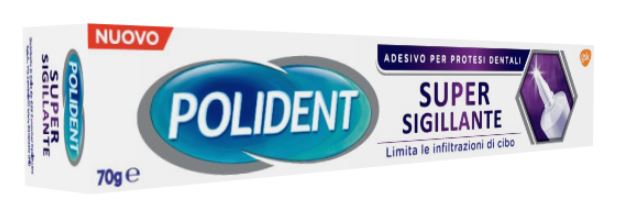 POLIDENT SUPER TENUTA+SIGILLANTE ADESIVO PROTESI DENTALE 70 G - pharmaonline24.it