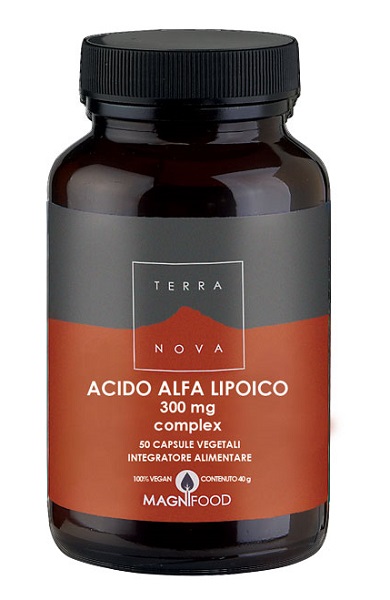 TERRANOVA ACIDO ALFA LIPOICO 300MG COMPLEX 50 CAPSULE - pharmaonline24.it