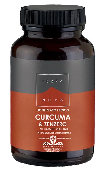 TERRANOVA CURCUMA 400MG/ZENZERO 200MG 50 CAPSULE - pharmaonline24.it