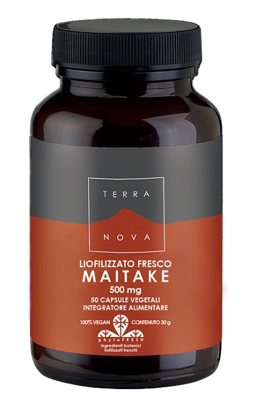 TERRANOVA MAITAKE 500MG LIOFILIZZATO FRESCO 50 CAPSULE - pharmaonline24.it