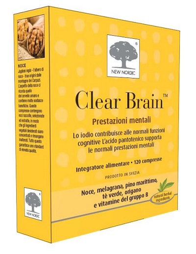 CLEAR BRAIN 120 COMPRESSE - pharmaonline24.it