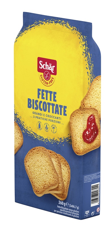 SCHAR FETTE BISCOTTATE 3 PORZIONI DA 86,7 G - pharmaonline24.it