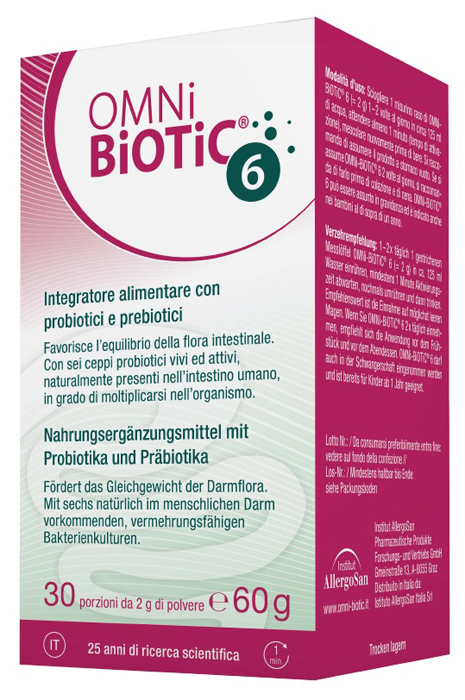 OMNI BIOTIC 6 BARATTOLO 60 G - pharmaonline24.it