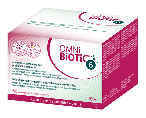 OMNI BIOTIC 6 POLVERE 60 BUSTINE DA 3 G - pharmaonline24.it