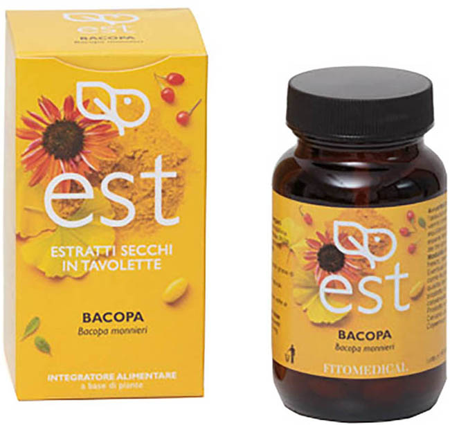 BACOPA ESTRATTO SECCO 60 TAVOLETTE - pharmaonline24.it