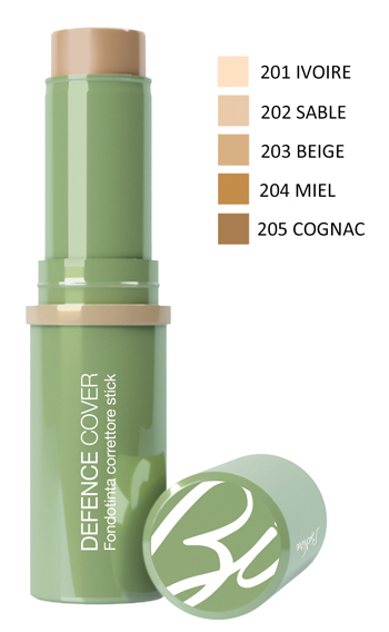 DEFENCE COVER FONDOTINTA/CORRETTORE STICK 201 10 G - pharmaonline24.it