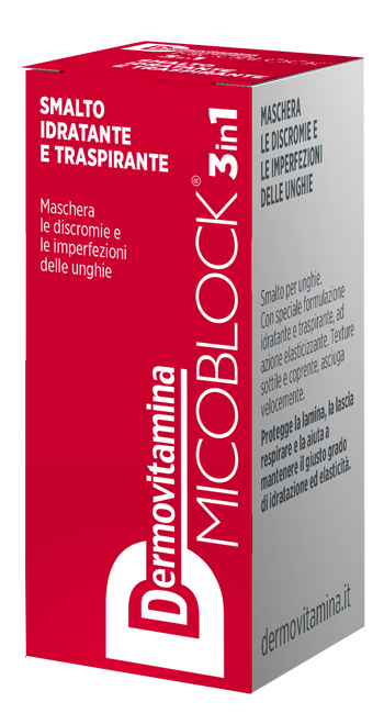 DERMOVITAMINA MICOBLOCK 3 IN 1 SMALTO IDRATANTE E TRASPIRANTE ROSSO 5 ML - pharmaonline24.it
