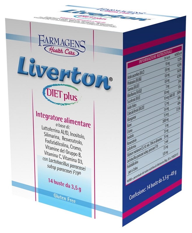 LIVERTON DIET PLUS 14 BUSTINE - pharmaonline24.it