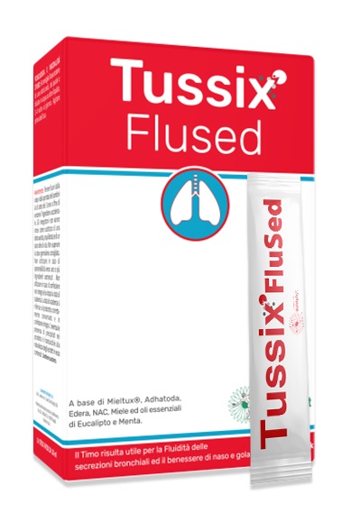 TUSSIX FLUSED 14 STICK PACK 10 ML - pharmaonline24.it