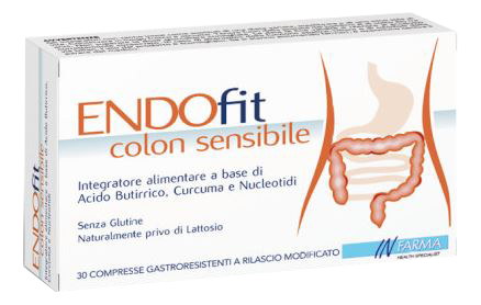 ENDOFIT COLON SENSIBILE 30 COMPRESSE GASTRORESISTENTI A RILASCIO MODIFICATO - pharmaonline24.it