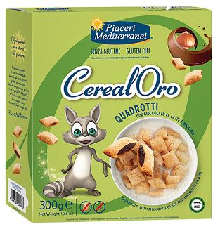 PIACERI MEDITERRANEI CEREALORO QUADROTTI 300 G - pharmaonline24.it