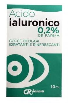 GR FARMA GOCCE OCULARI IDRATANTI E RINFRESCANTI ACIDO IALURONICO - pharmaonline24.it