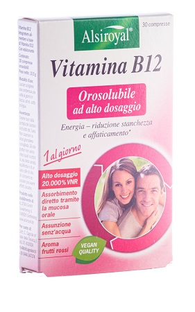 VITAMINA B12 OROSOLUBILE 30 COMPRESSE - pharmaonline24.it