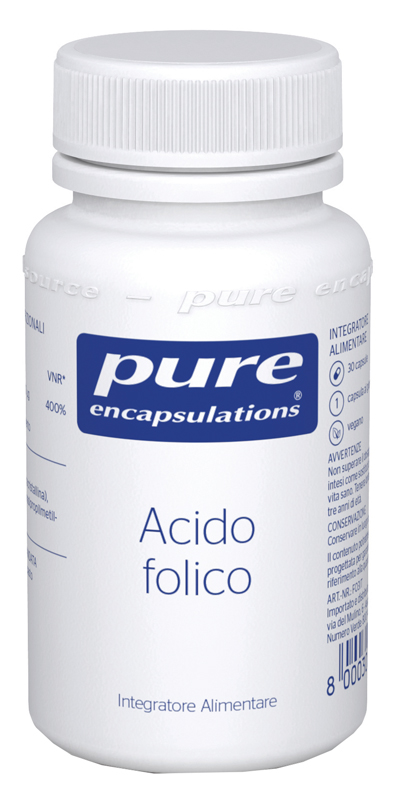 PURE ENCAPSULATIONS ACIDO FOLICO 30 CAPSULE - pharmaonline24.it