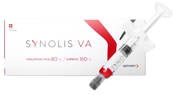 SYNOLIS V-A SOLUZIONE INIETTABILE VISCOELASTICA ISOTONICA IN SIRINGA PRERIEMPITA DI SODIO IALURONATO 80MG  E SORBITOLO 160MG CAPACITA' SIRINGA 4ML MONOSHOT 1 PEZZO - pharmaonline24.it