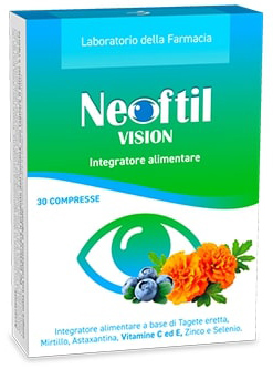 LABORATORIO DELLA FARMACIA NEOFTIL VISION 30 COMPRESSE - pharmaonline24.it