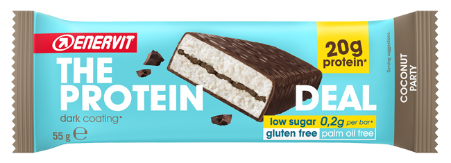 ENERVIT PROTEIN DEAL COCONUT 55 G - pharmaonline24.it