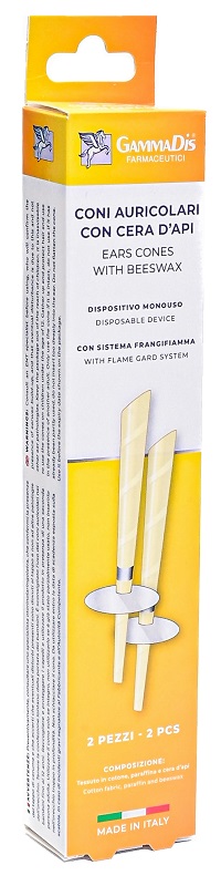 CONI AURICOLARI 2 PEZZI GAMMADIS - pharmaonline24.it