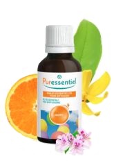 PURESSENTIEL MISCELA HAPPY ECOCERT MISCELA PER DIFFUSIONE HAPPY CERTIFICATA ECOCERT 30 ML - pharmaonline24.it