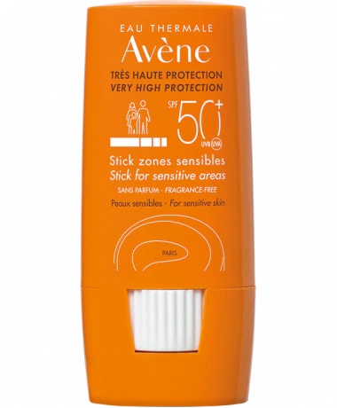 AVENE EAU THERMALE STICK LARGE ZONE SENSIBILI 50+ 8 G - pharmaonline24.it
