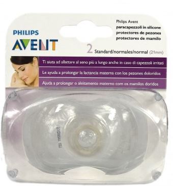 AVENT PARACAPEZZOLI FARFALLA MEDIUM 2 PEZZI CON CUSTODIA TRASPORTO - pharmaonline24.it
