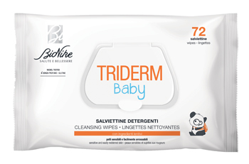 TRIDERM BABY SALVIETTINE DETERGENTI 72 PEZZI - pharmaonline24.it