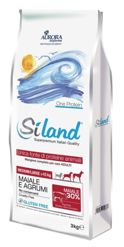 SILAND ADULT MEDIUM/LARGE MAIALE/AGRUMI 3 KG - pharmaonline24.it