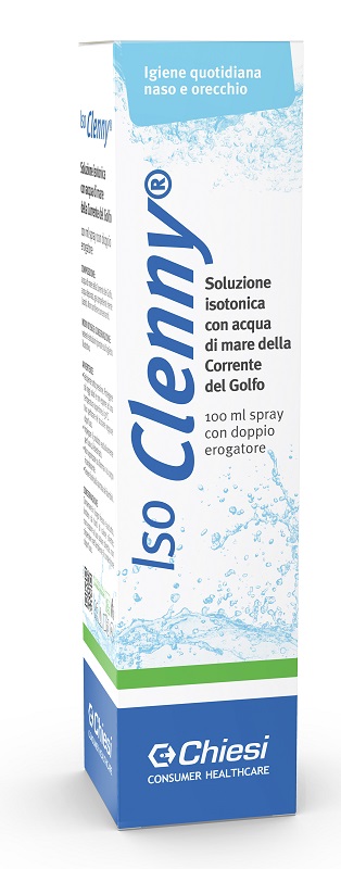 ISO CLENNY SOLUZIONE ISOTONICA BIOMARINA SPRAY DOPPIO EROGATORE 100 ML - pharmaonline24.it