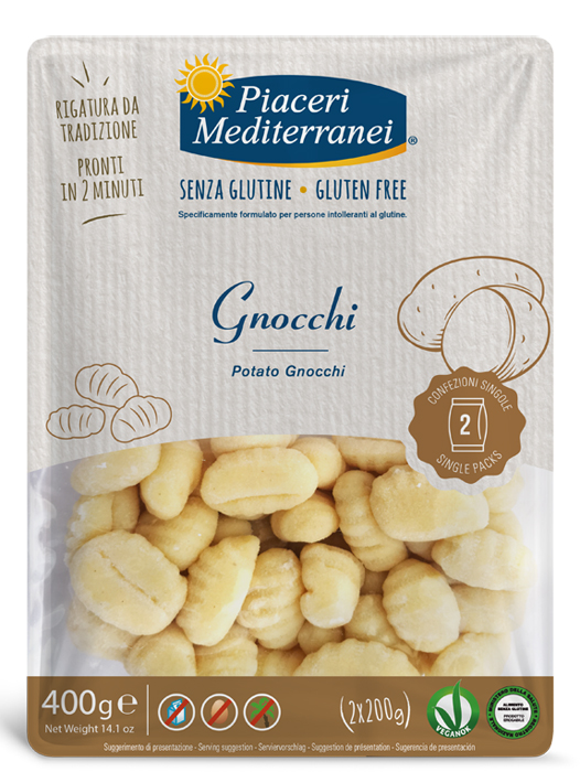 PIACERI MEDITERRANEI GNOCCHI 400 G - pharmaonline24.it