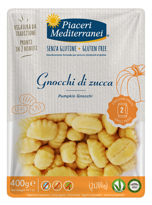 PIACERI MEDITERRANEI GNOCCHI DI ZUCCA 400 G - pharmaonline24.it