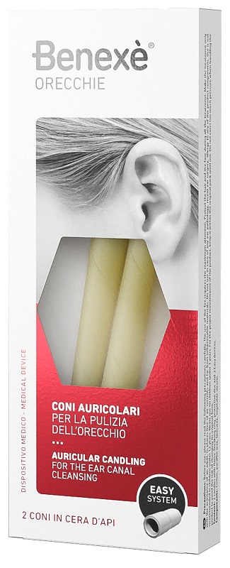 CONI AURICOLARI BENEXE' ORECCHIE 2 PEZZI - pharmaonline24.it